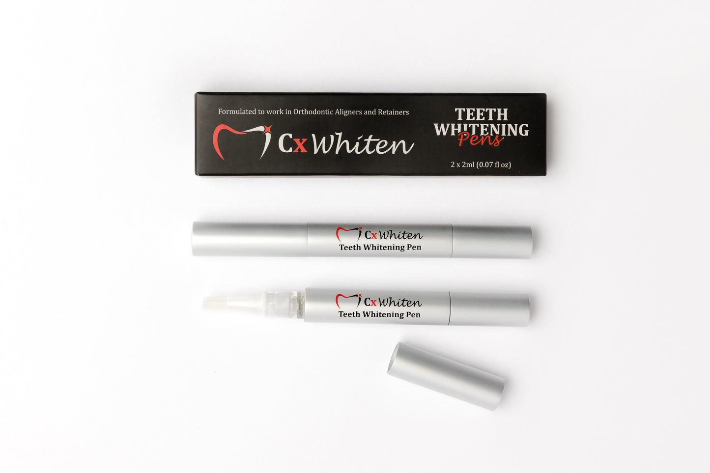 CX Whiten Teeth Whitening Pen Bulk Pack (10 Packs, 2 Pens per Pack)