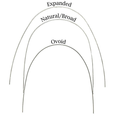 EXPANDED NITI Rectangular Archwires (Pack of 10)