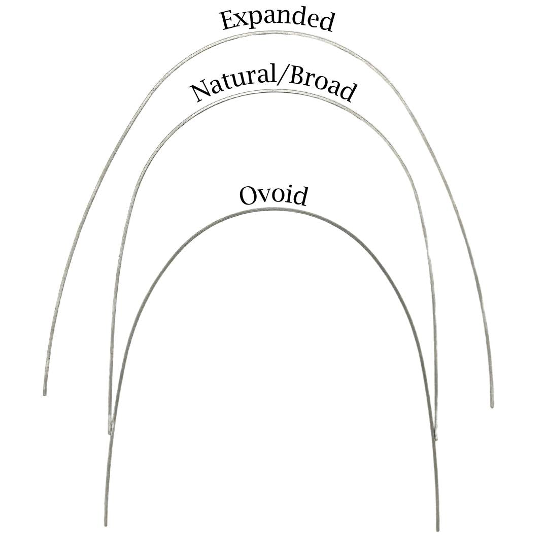 EXPANDED Round NITI Archwires (Pack of 10)