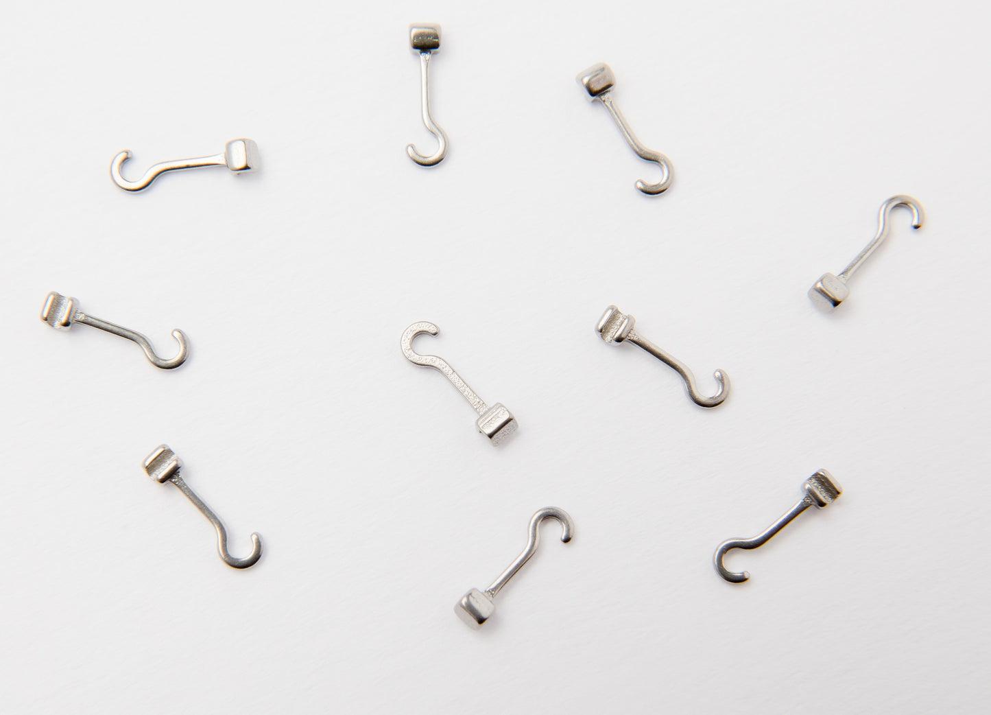 Crimpable Hooks (Pack of 10)