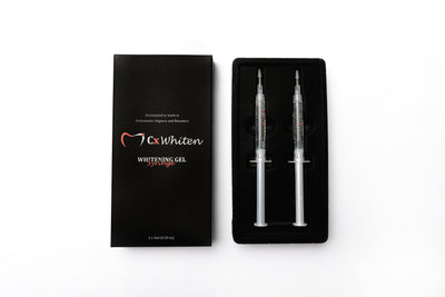 CX Whitening Gel Syringe Bulk Pack (10 Packs, 2 Syringes per Pack)